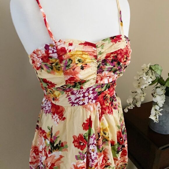 Snap Mini Floral Dress - Picture 2 of 7